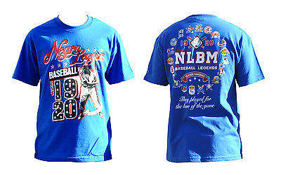 NLBM Negro League NLBM Commemorative Tee Blue