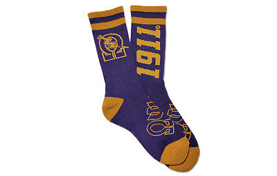 Omega Psi Phi Socks Purple OPP