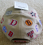 NLBM Negro League Multilogo Commemorative Cap Khaki