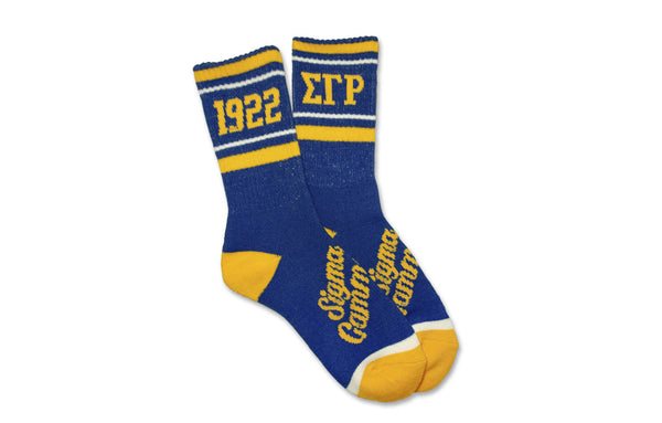 Sigma Gamma Rho Socks Blue SGR