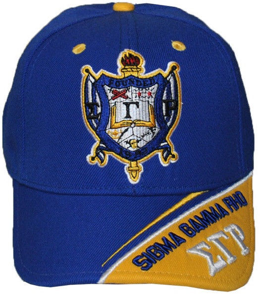 Sigma Gamma Rho Baseball Cap Royal Blue Gold