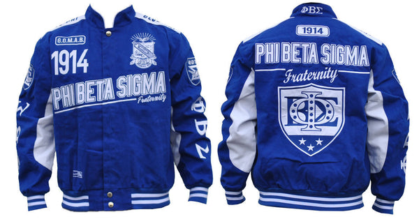 Phi Beta Sigma Racing Jacket - PBS