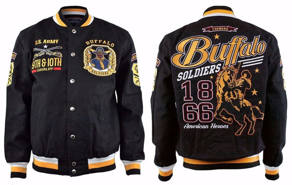 Buffalo Soldiers Twill Jacket 9th & 10th Cavalry