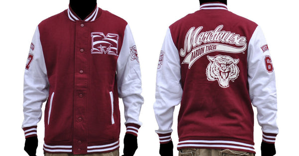 Morehouse Fleece Jacket Maroon Tigers