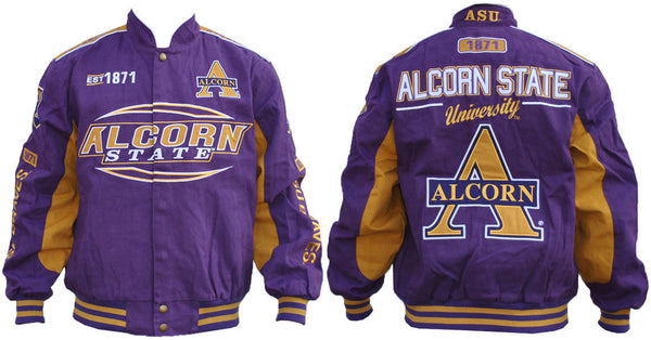 Alcorn State Nascar Twill Jacket