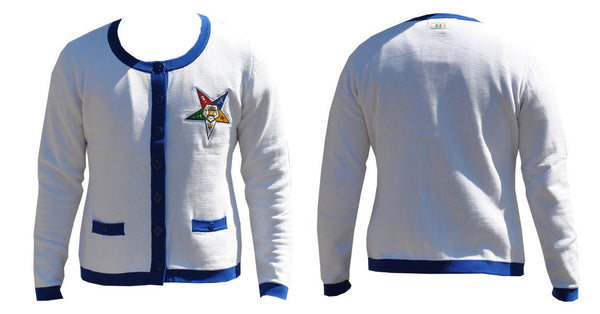 Order of the Eastern Star Heavy Weight Cardigan
