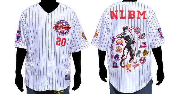 NLBM Commemorative Baseball Jersey - White