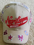 NLBM Negro League Multilogo Commemorative Cap Khaki