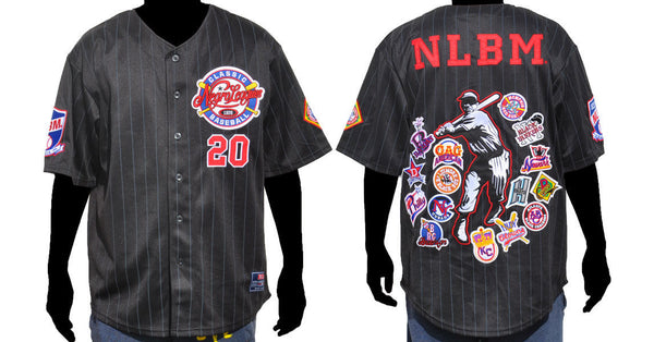 NLBM Commemorative Baseball Jersey - Black