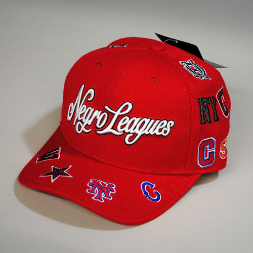NLBM Negro Leagues Commemorative Cap Red Adjustable