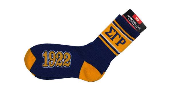 Sigma Gamma Rho Socks Blue