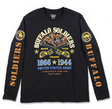 Buffalo Soldiers Long Sleeve Tee Black