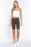 Cotton Jersey Short Leggings