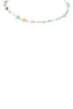 Natural Stone Station Necklace