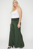 High waist palazzo pants