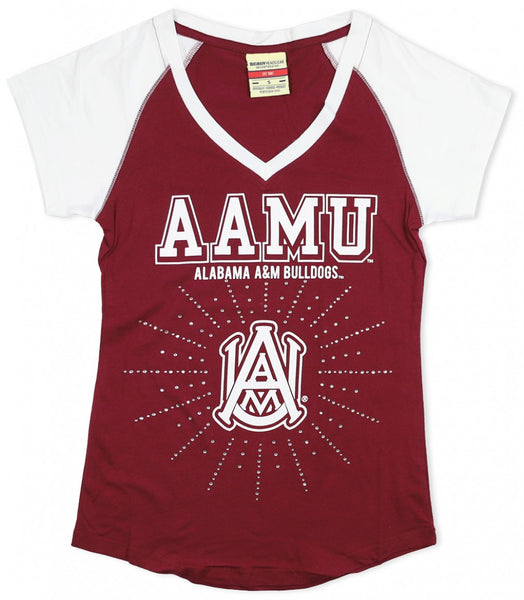 Alabama A&M University Rhinestone Tee