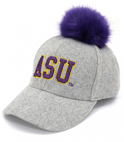 Alcorn State University M48 PomPom Cap