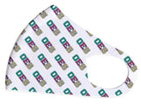 Order of the Eastern Star Summer Breathable 3-D Face Mask White