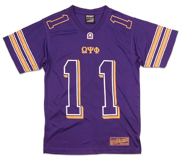 Omega Psi Phi Jersey Tee Shirt