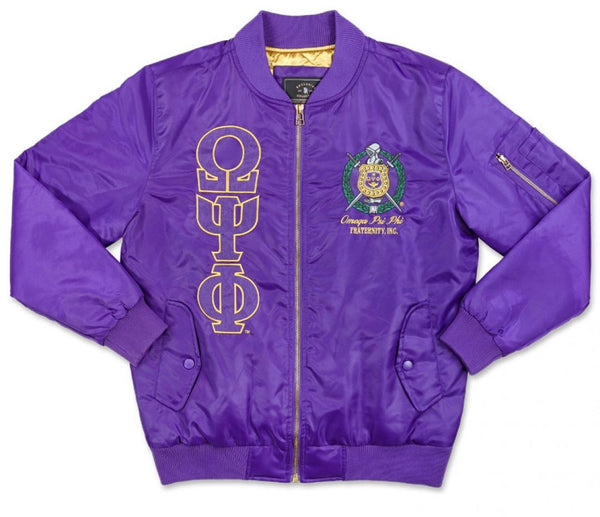 Omega Psi Phi M3 Bomber Jacket