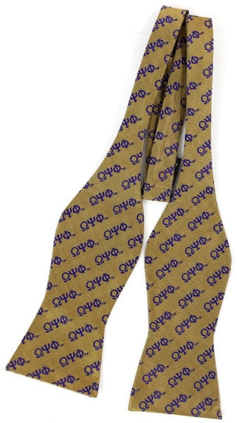 Omega Psi Phi Bowtie Gold