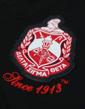 Delta Sigma Theta M11 Light Weight Cardigan Black