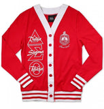 Delta Sigma Theta M11 Light Weight Cardigan Red