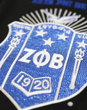 Zeta Phi Beta M13 Football Jersey Black