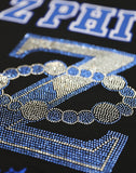 Zeta Phi Beta M13 Football Jersey Black