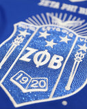 Zeta Phi Beta M13 Football Jersey Royal Blue