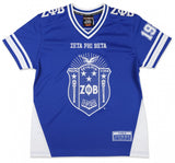 Zeta Phi Beta M13 Football Jersey Royal Blue