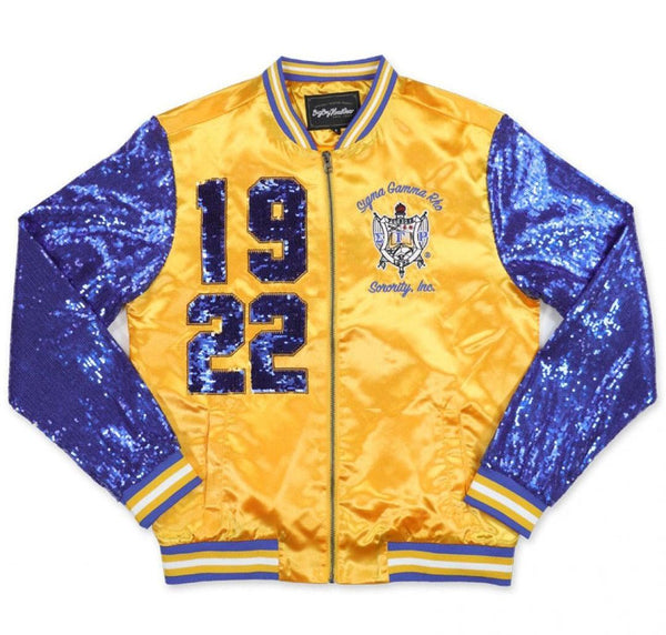 Sigma Gamma Rho M3 Satin Sequin Jacket