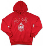 Delta Sigma Theta M6 Pullover Hoodie Red