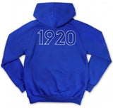 Zeta Phi Beta M6 Pullover Hoodie Royal Blue