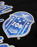 Zeta Phi Beta M3 Long Sleeve Tee Black