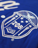 Zeta Phi Beta M3 Long Sleeve Tee Royal Blue
