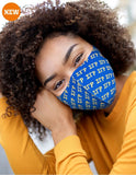 Sigma Gamma Rho Summer Breathable 3-D Face Mask Black