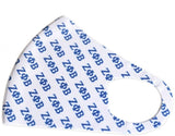 Zeta Phi Beta Summer Breathable 3-D Face Mask White