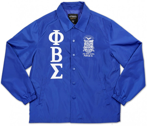 Phi Beta Sigma Coach Line Jacket