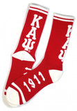 Kappa Alpha Psi M4 Socks Crimson Red