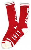 Kappa Alpha Psi M4 Socks Crimson Red