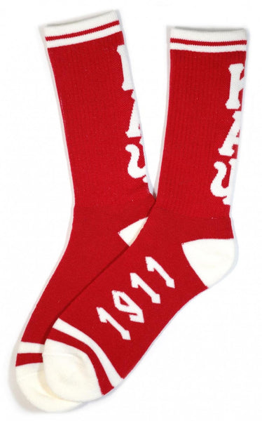 Kappa Alpha Psi M4 Socks Crimson Red