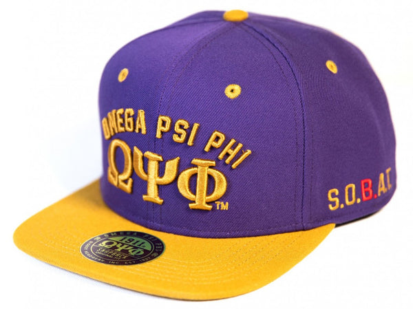 Omega Psi Phi M43 Snapback Cap