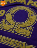Omega Psi Phi M7 Button Down Sweater