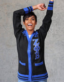 Zeta Phi Beta M7 Button Down Sweater