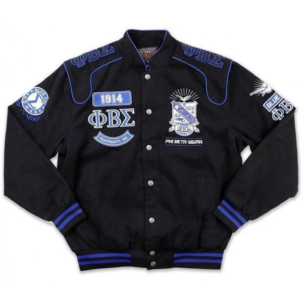 Phi Beta Sigma M10 Racing Twill Jacket