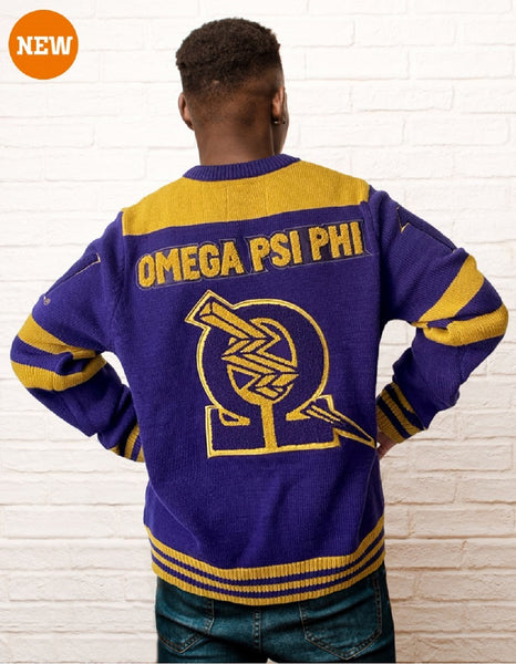 Omega Psi Phi M4 V neck Sweater