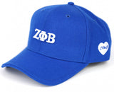 Zeta Phi Beta M56 Cap Royal Blue