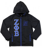 Zeta Phi Beta M7 Windbreaker Black
