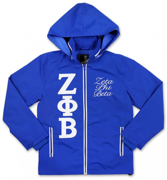 Zeta Phi Beta M7 Windbreaker Royal Blue